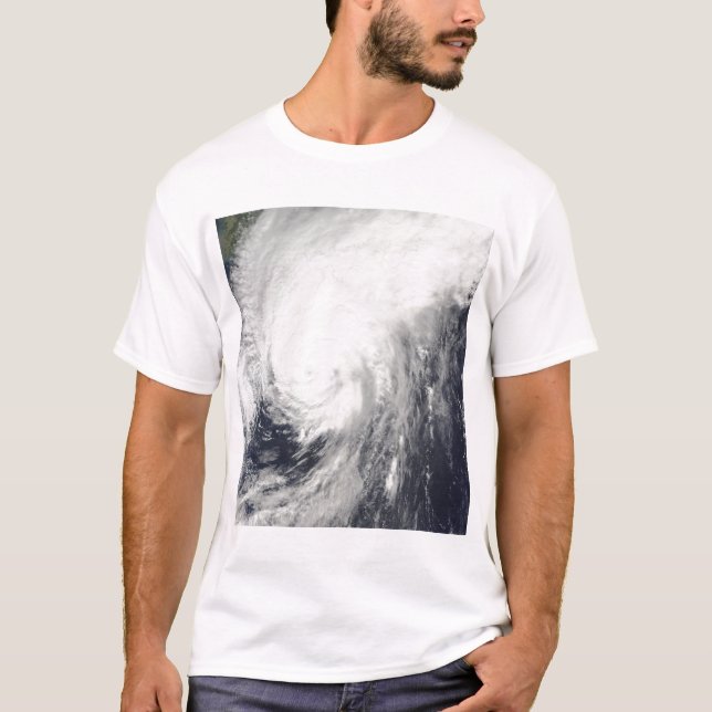 T-shirts Typhoon Melor se aproximando do Japão (Frente)