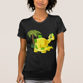 T-shirts Tyrannian Chomby amarelo que olha