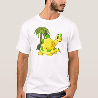 T-shirts Tyrannian Chomby amarelo que olha