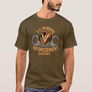 T-shirts U.S. Agente de aplicação da patrulha fronteiriç
