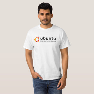 T-shirts ubuntu linux for human beings