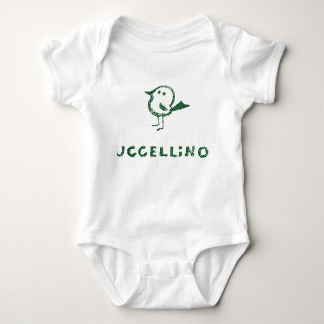 T-shirts uccellino (Frente)