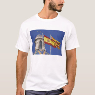 T-shirts UE, Espanha, Catalunha, Palau de la Generalitat.