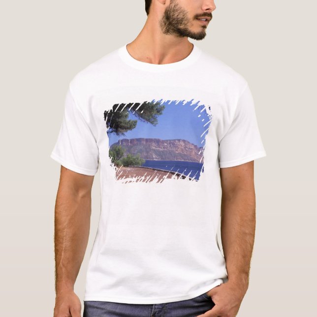 T-shirts UE, França, Provença, Cassis (Frente)