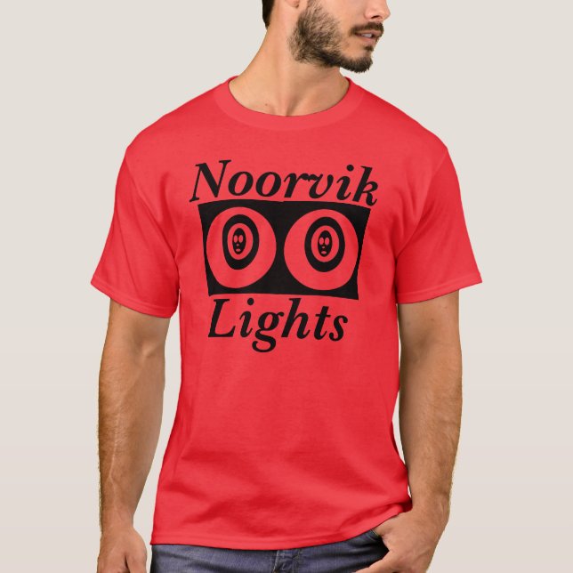 T-shirts UFO (2), UFO (3), NoorvikLights (Frente)