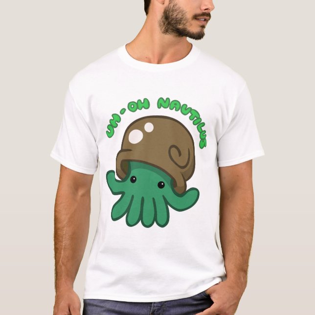 T-shirts Uh-oh nautilus (Frente)