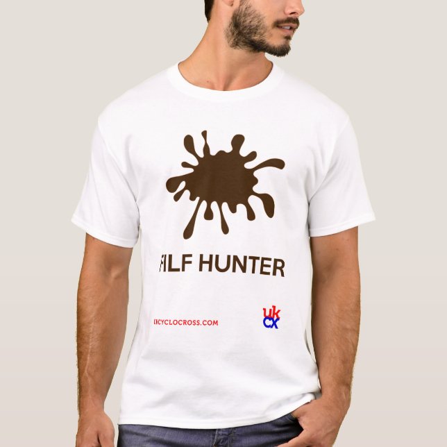 T-shirts UKCyclocross: Caçador de Filf (Frente)