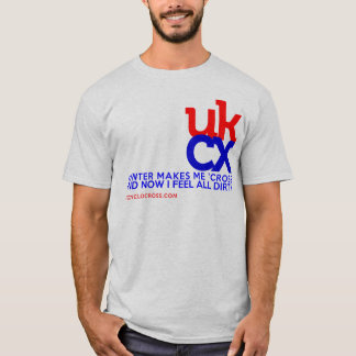 T-shirts UKCyclocross - eu sinto sujo