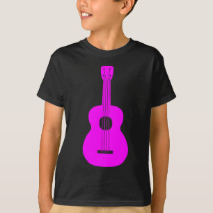 T-shirts Ukulele - Magenta