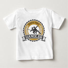 T-shirts Ultimate Frisbee - pequenos manipuladores de Pai