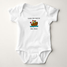 T-shirts Último Membro da Tripulação Barco Rebocador Person
