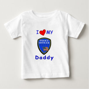 T-shirts Um amor meu pai da polícia