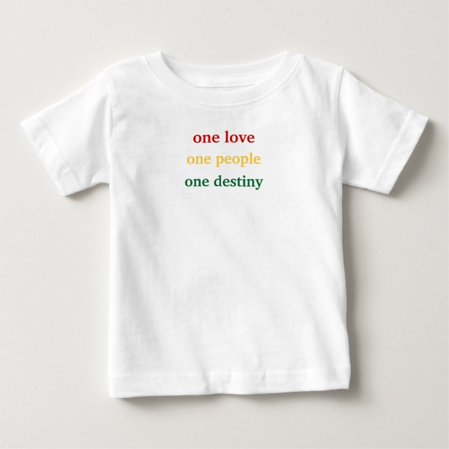 T-shirts um amor, uma pessoas, um destino (Frente)