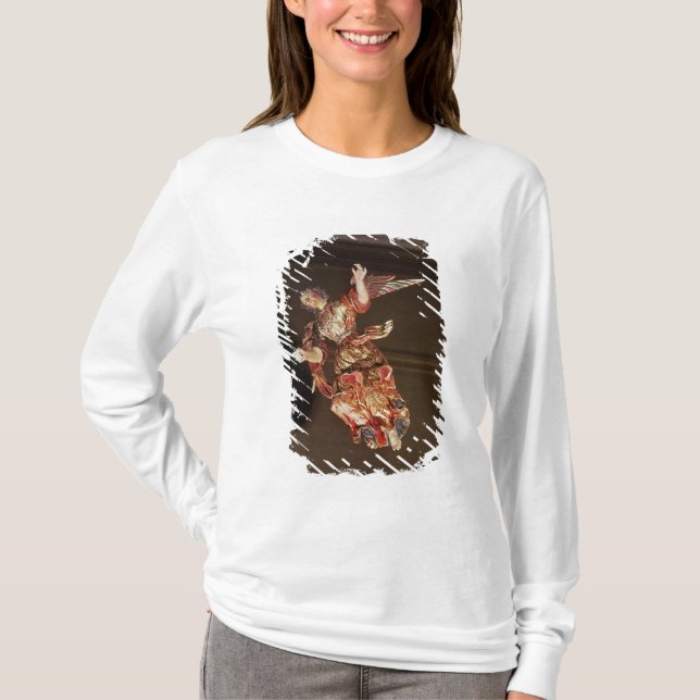 T-shirts Um anjo acima do altarpiece (Frente)