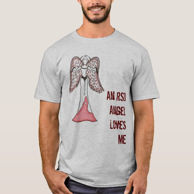 T-shirts Um anjo de RSD ama-me (Frente)