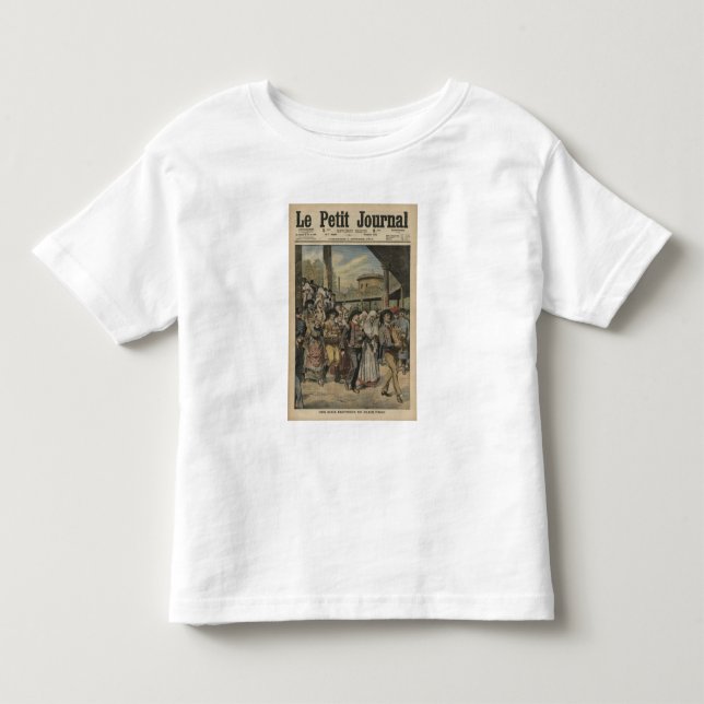 T-shirts Um casamento bretão bem em Paris (Frente)