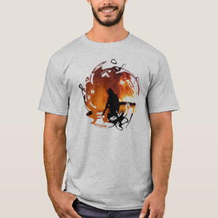 T-shirts Um círculo das chamas