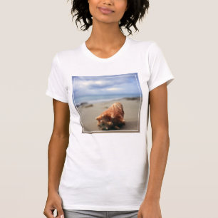 T-shirts Um Conch Shell no St. Croix da praia , Usvi