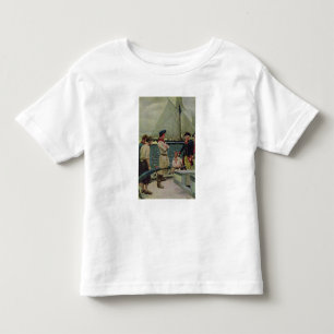 T-shirts Um corsário americano que toma um prêmio britân