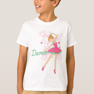 T-shirts um dançarino pequeno jazzístico
