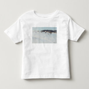 T-shirts Um dia de inverno em Noruega, 1886
