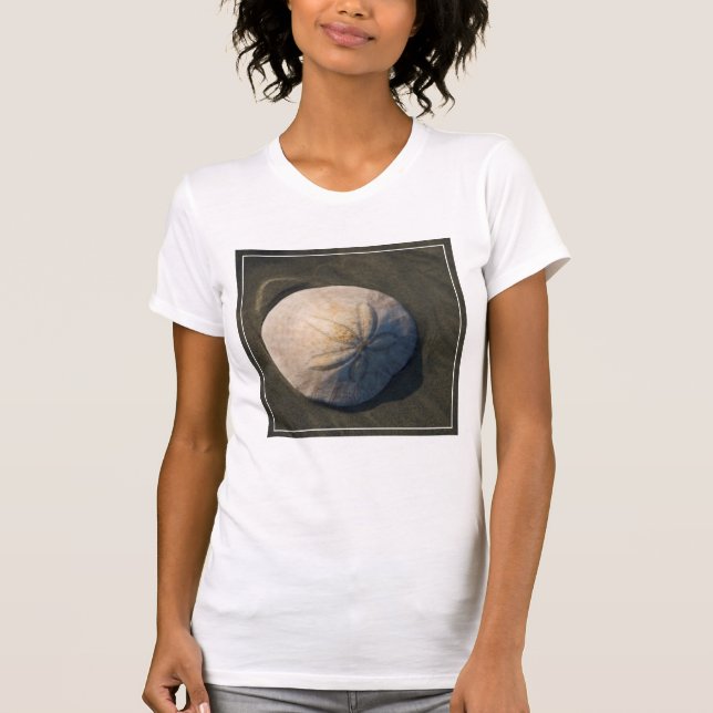 T-shirts Um dólar de areia na praia (Frente)