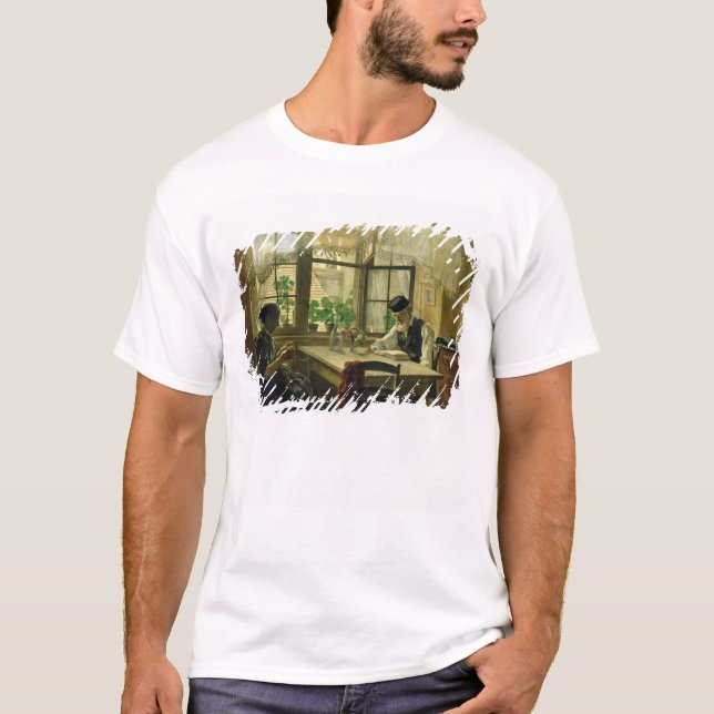 T-shirts Um domingo calmo, 1876 (Frente)