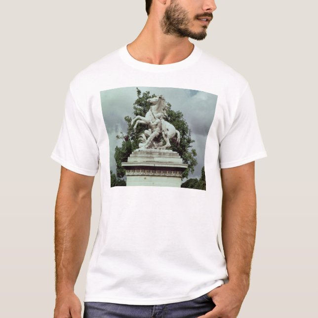 T-shirts Um dos dois "cavalos margosos", 1739-45 (Frente)
