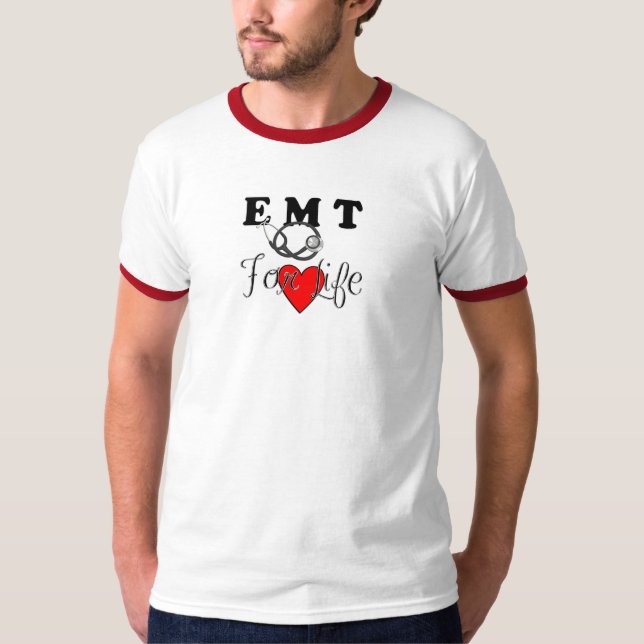 T-shirts Um EMT para a vida (Frente)