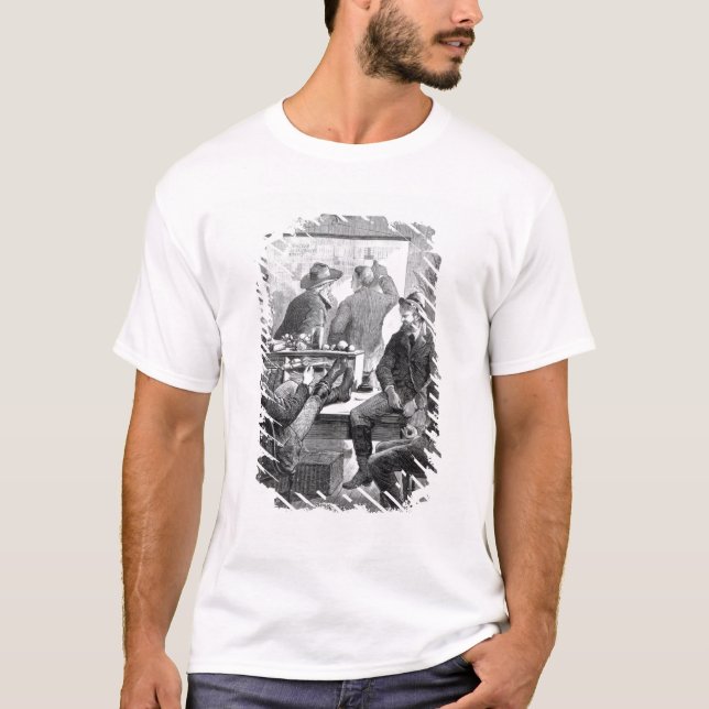 T-shirts Um escritório de terra de Kansas (Frente)