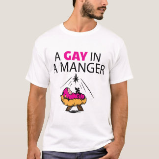 T-shirts Um gay em um comedoiro