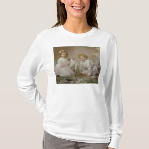 T-shirts Um irmão e uma irmã que jogam, 1915