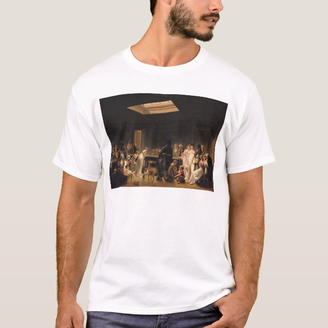 T-shirts Um jogo dos bilhar, 1807 (Frente)