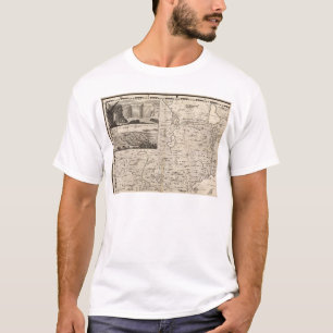 T-shirts Um mapa do Império Britânico na folha 1 de Amér