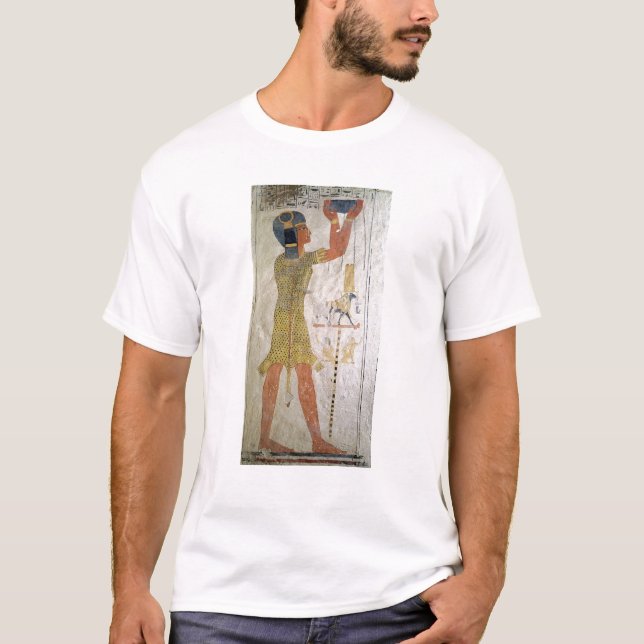 T-shirts Um padre de Inmutef que faz um oferecimento (Frente)