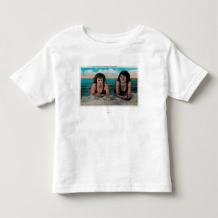 T-shirts Um par de Queens na praia, parque do oceano