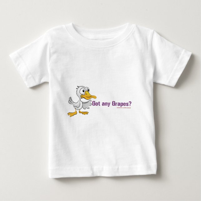 T-shirts Um pato anda em um bar… (Frente)