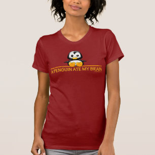 T-shirts Um Pinguim Comeu Meu Cérebro