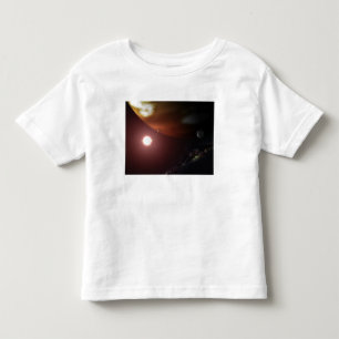 T-shirts Um planeta do gigante de gás que orbita uma