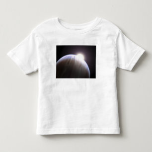 T-shirts Um planeta extrasolar com sua estrela do pai