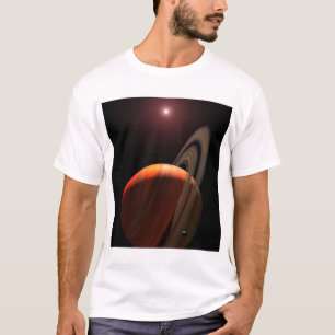 T-shirts Um planeta gigante a gás orbitando uma anã vermelh