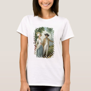 T-shirts Um plantador e sua esposa, atendidos por um