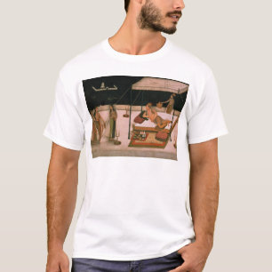 T-shirts Um príncipe de Mughal que recebe uma senhora na