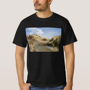 T-shirts Um Pueblo Indígena, Laguna, Novo México por Moran