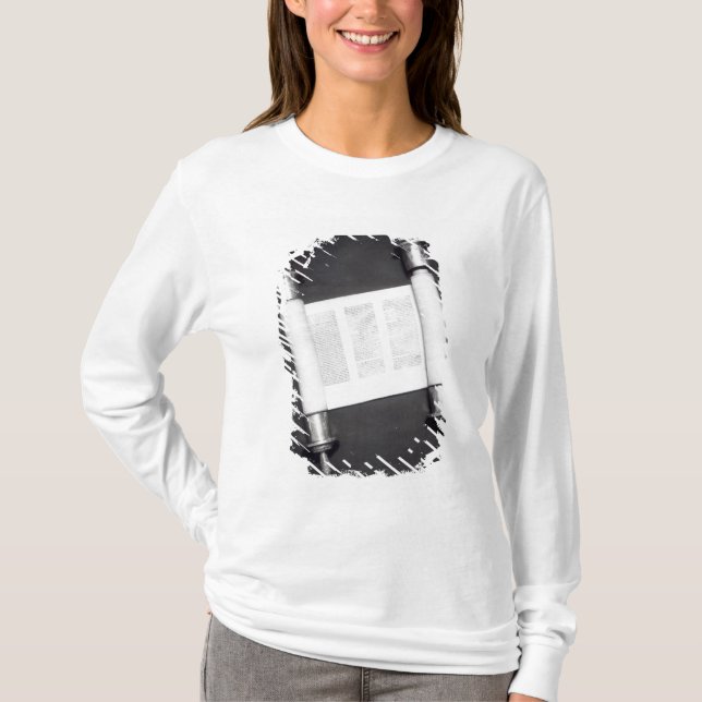 T-shirts Um rolo hebreu (Frente)