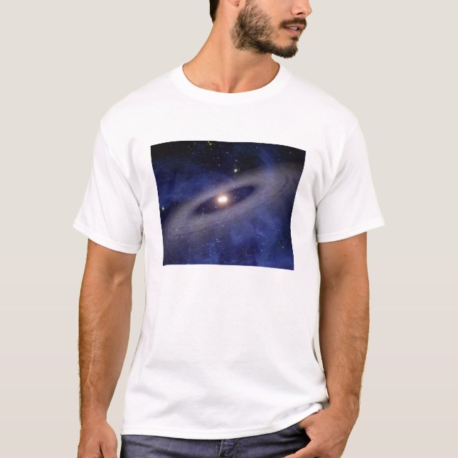 T-shirts Um sistema solar distante (Frente)