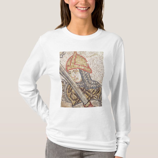 T-shirts Um soldado com uma espada (Frente)