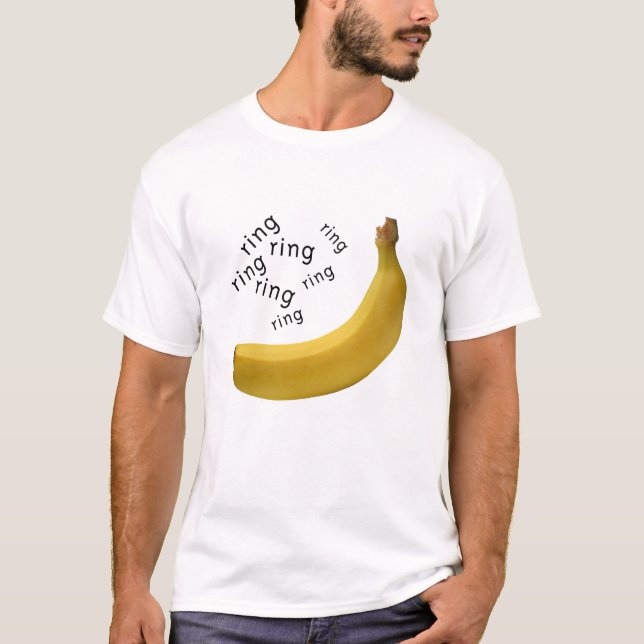 T-shirts Um telefone… que seja uma banana? (Frente)
