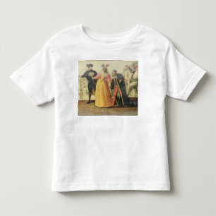 T-shirts Um trupe de Commedia Dell'Arte antes de um