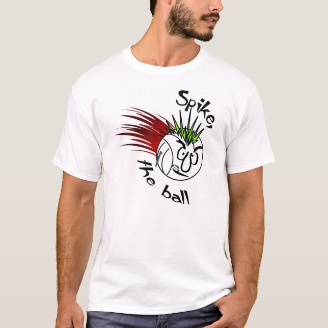 T-shirts Um voleibol nomeado Ponto (Frente)